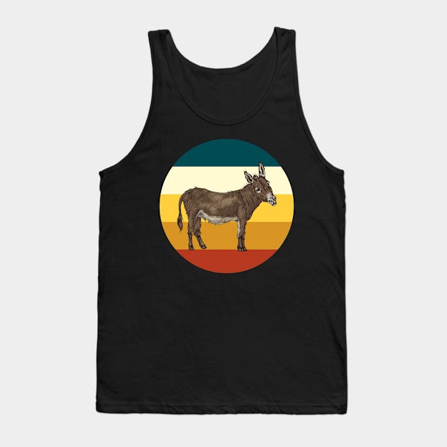 Donkeys Cute Donkey Tank Top by ShirtsShirtsndmoreShirts